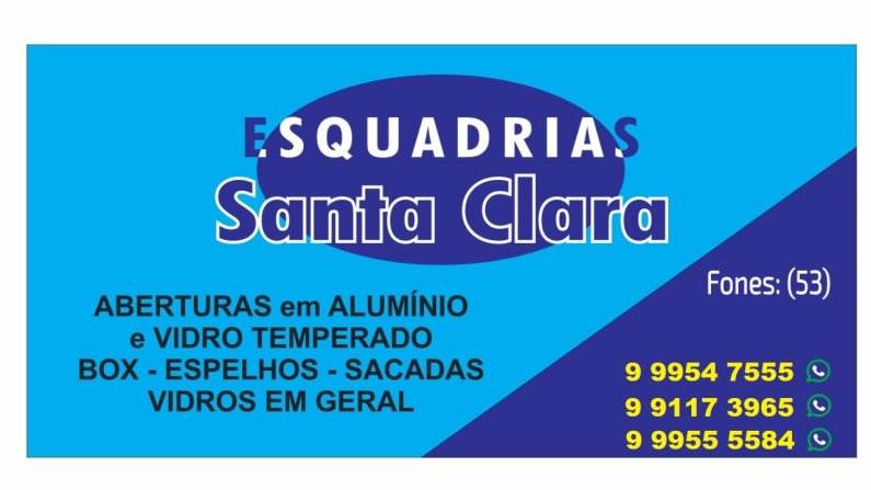 esquadrias sta clara